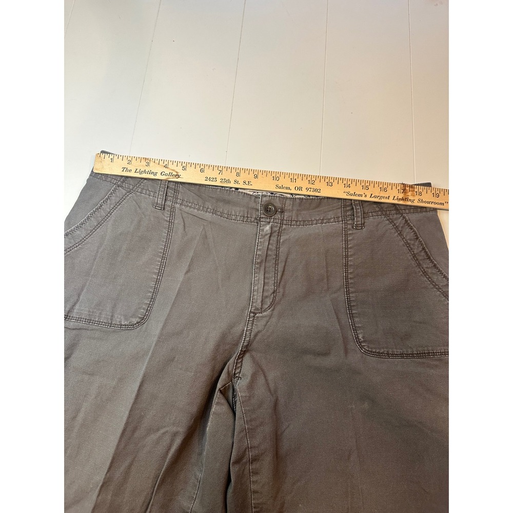 Eddie Bauer Ripstop Pants Womens 14T Grey Good Utility Gorpcore 22307912 - Picture 5 of 11